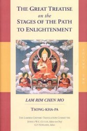 book The Great Treatise on the Stages of the Path to Enlightenment Lam rim Chen mo Volume Two