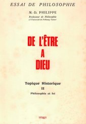 book De l'Être à Dieu - Topique historique II - Philosophie et foi.pdf