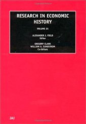 book Research in Economic History. Volume 21