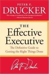 book The Effective Executive