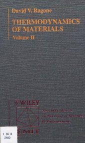 book Thermodynamics of Materials