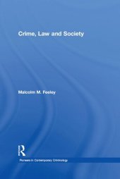 book Crime, Law and Society: Selected Essays