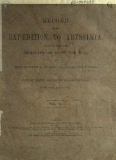 book Record of the Expedition to Abyssinia