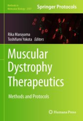 book Muscular Dystrophy Therapeutics: Methods and Protocols