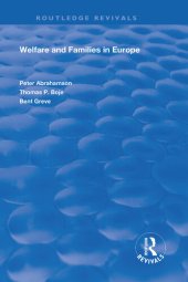 book Welfare and Families in Europe