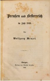 book Preußen und Österreich im Jahr 1866