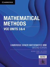 book Cambridge Senior Mathematics VCE: Mathematical Methods VCE Units 3 & 4