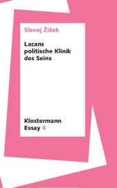 book Lacans politische Klinik des Seins