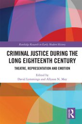 book Criminal Justice During the Long Eighteenth Century