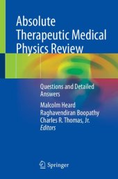 book Absolute Therapeutic Medical Physics Review: Questions and Detailed Answers