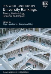 book Research Handbook on University Rankings: Theory, Methodology, Influence and Impact