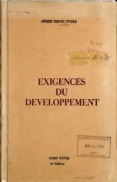 book Exigences du développement