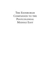 book The Edinburgh companion to the Postcolonial Middle East