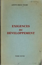 book Exigences du développement