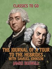 book The Journal of a Tour to the Hebrides with Samuel Johnson