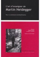 book L'art denseigner de Martin Heidegger, suivi de Voies de la rhétorique