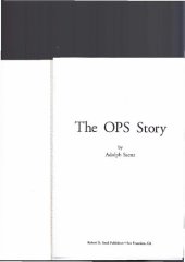 book The OPS Story