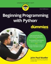 book Beginning Programming with Python For Dummies