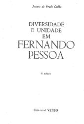 book Diversidade e unidade de estilo (In: Diversidade e unidade em Fernando Pessoa)