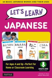 book Let's Learn Japanese: 64 Basic Japanese Words and Their Uses