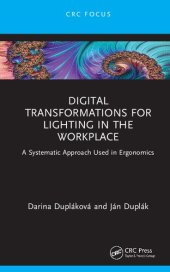 book Digital Transformations for Lighting in the Workplace: A Systematic Approach Used in Ergonomics