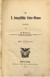 book Die I. französische Loire-Armee