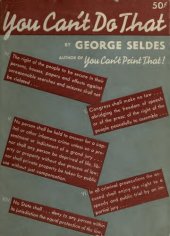 book You Can't Do That: A Survey of the Forces Attempting, in the Name of Patriotism, to Make a Desert of the Bill of Rights