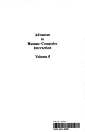 book Advances in Human-computer Interaction