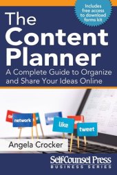 book The Content Planner: A Complete Guide to Organize and Share Your Ideas Online