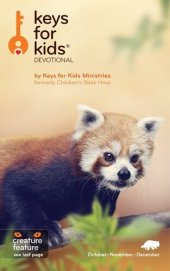 book Keys for Kids Devotional: Oct/Nov/Dec 2016