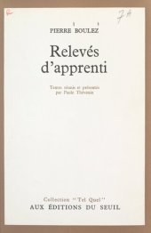 book Relevés d'apprenti