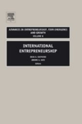 book International Entrepreneurship (Volume 8)