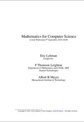 book Mathematics for Computer Science