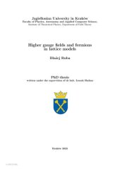 book Higher gauge fields and fermions in lattice models