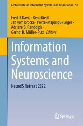 book Information Systems and Neuroscience: NeuroIS Retreat 2022