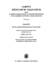 book On the doctrines of Hippocrates and Plato, Third Part: Commentary and indexes