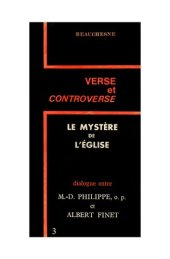 book Le mystère de l'Eglise, dialogue entre M.-D. Philippe et Albert Finet