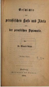 book Geschichte der deutsche Höfe seit der Reformation / Erste Abteilung: Preußen