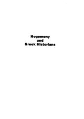 book Hegemony and Greek Historians