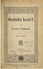 book Geschichte Karls V.