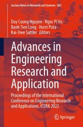 book Advances in Engineering Research and Application: Proceedings of the International Conference on Engineering Research and Applications, ICERA 2022