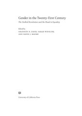 book Gender in the Twenty-First Century: The Stalled Revolution and the Road to Equality