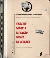 book DMM. Documentos da conferência extraordinária. Análise sobre a situação social da mulher