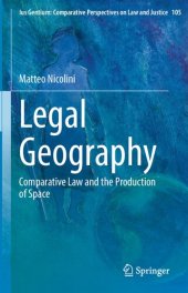 book Legal Geography: Comparative Law and the Production of Space