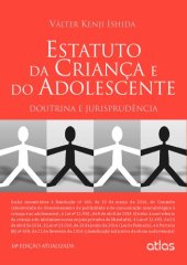 book Estatuto da Criança e do Adolescente: Doutrina e Jurisprudência