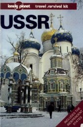 book USSR: A Travel Survival Kit