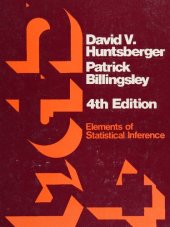 book Elements of Statistical Inference