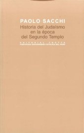 book Historia del Judaísmo en la época del Segundo Templo