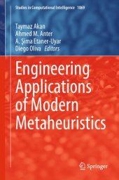 book Engineering Applications of Modern Metaheuristics