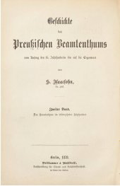 book Das Beamtentum im siebzehnten Jahrhundert